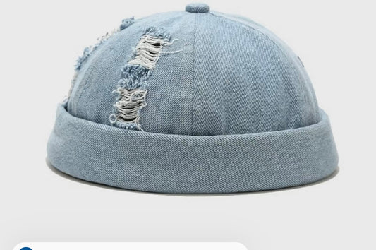 Light Wash Denim Hat