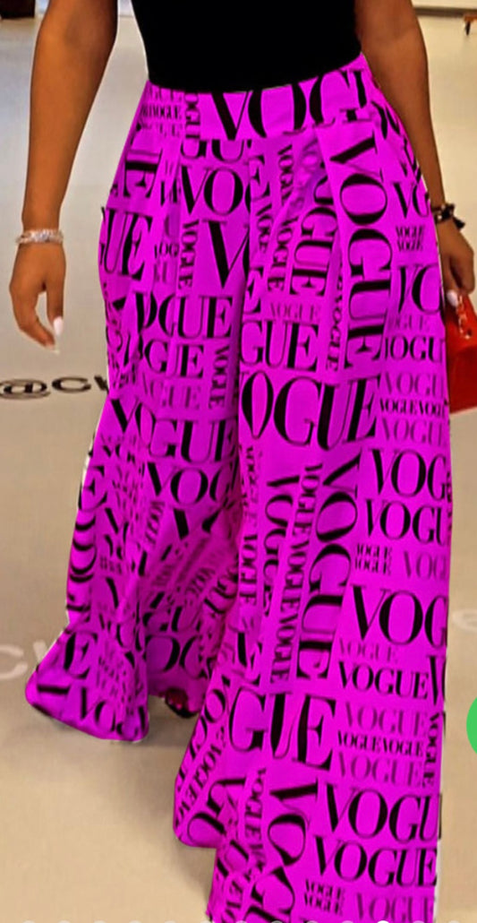 Vogue Me Wide Leg Pants