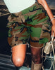 Camo Cargo Shorts