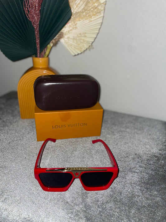 Red Luxury Sunglasses