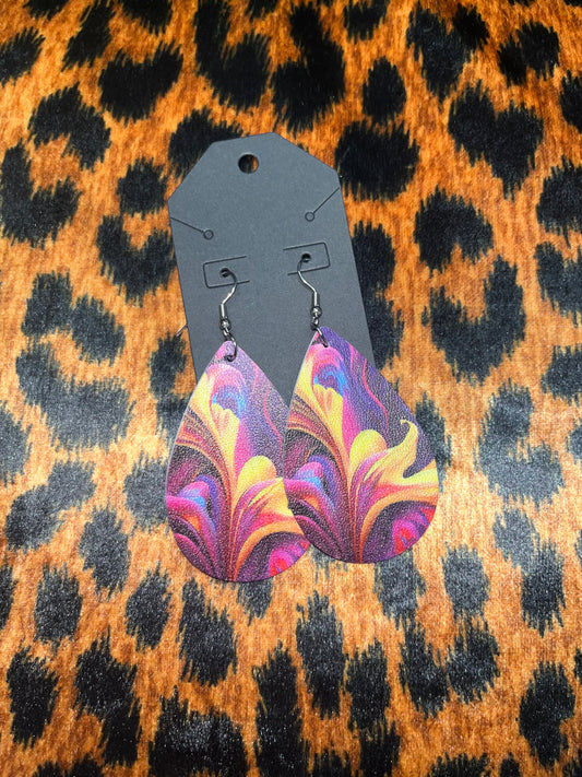 Multicolored Dangle Earrings