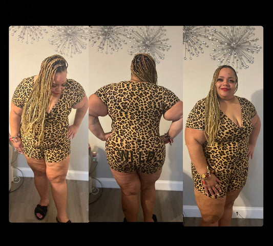 Leopard Onesie