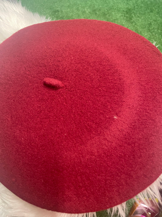 Burgundy Beret