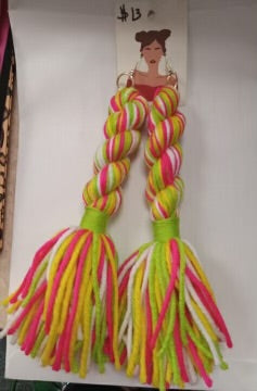 Braided Tassel Earrings