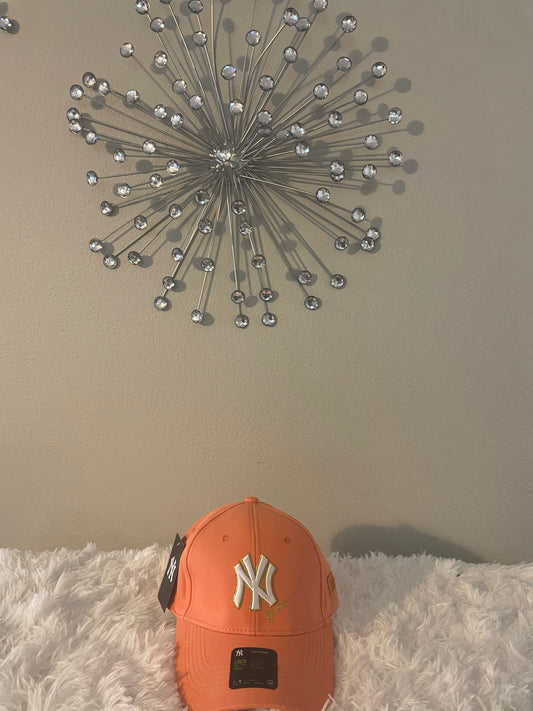 Peach Baseball Hat