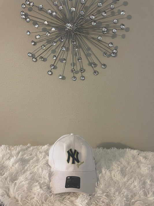 White Baseball Hat